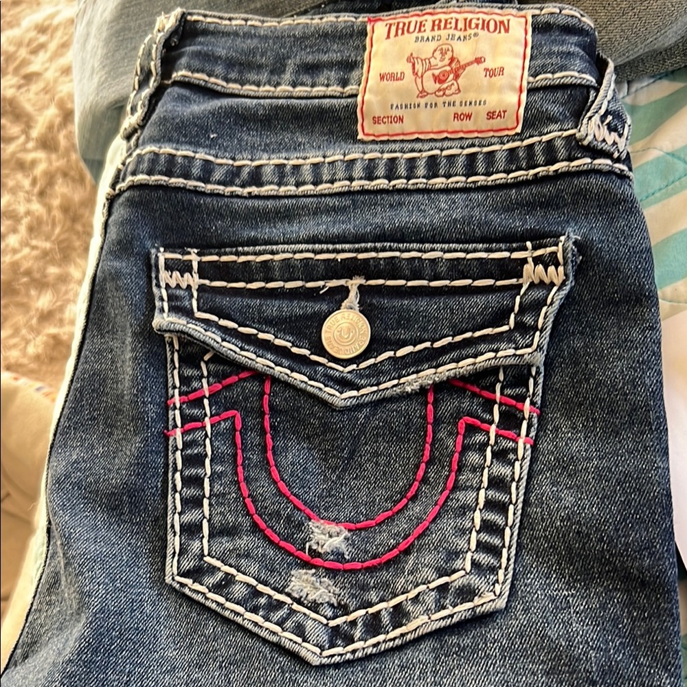 True Religion Women's Blue Jeans